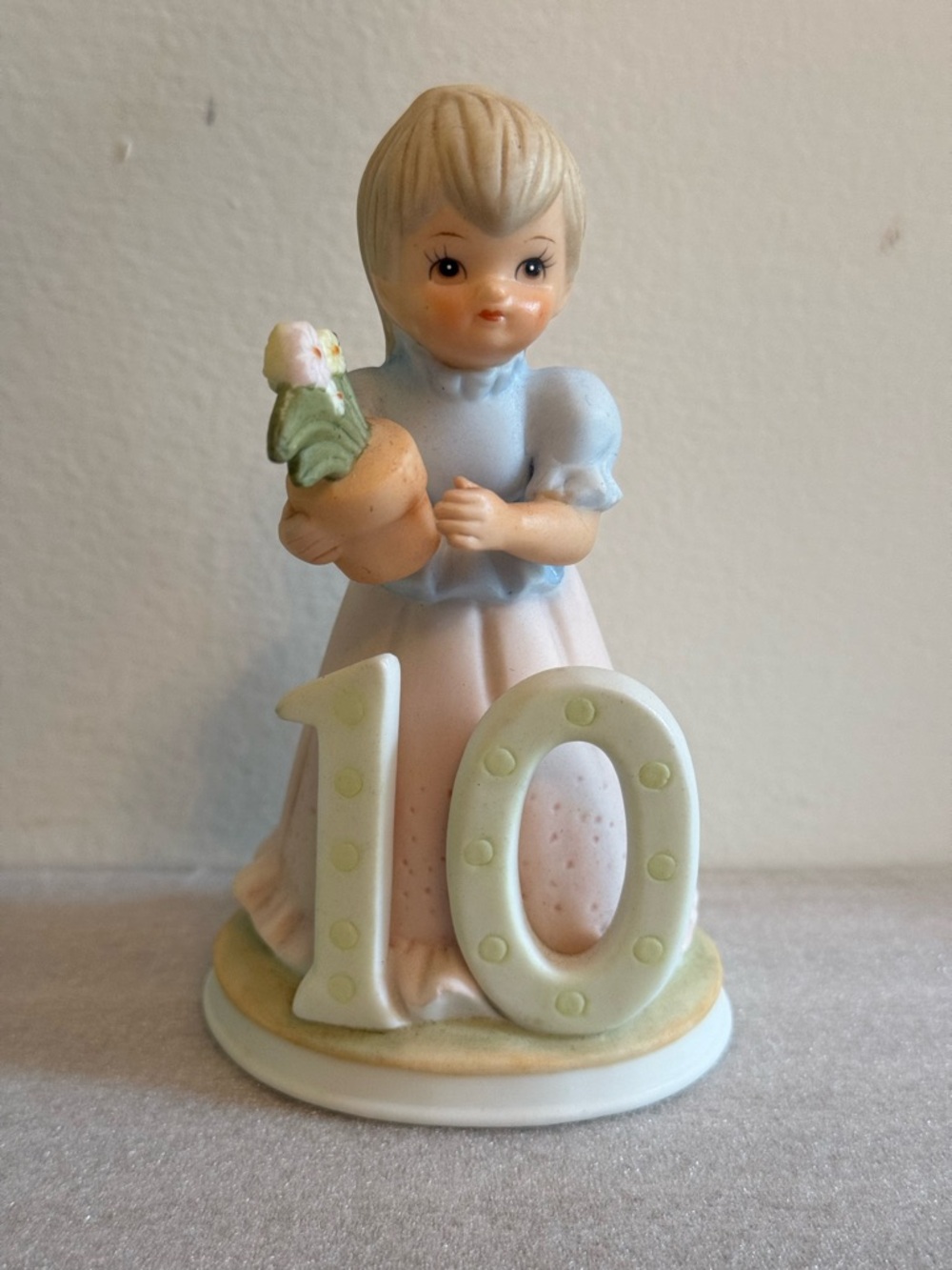 Vintage 1983 Lefton China The Christopher Collection Birthday Girl 10